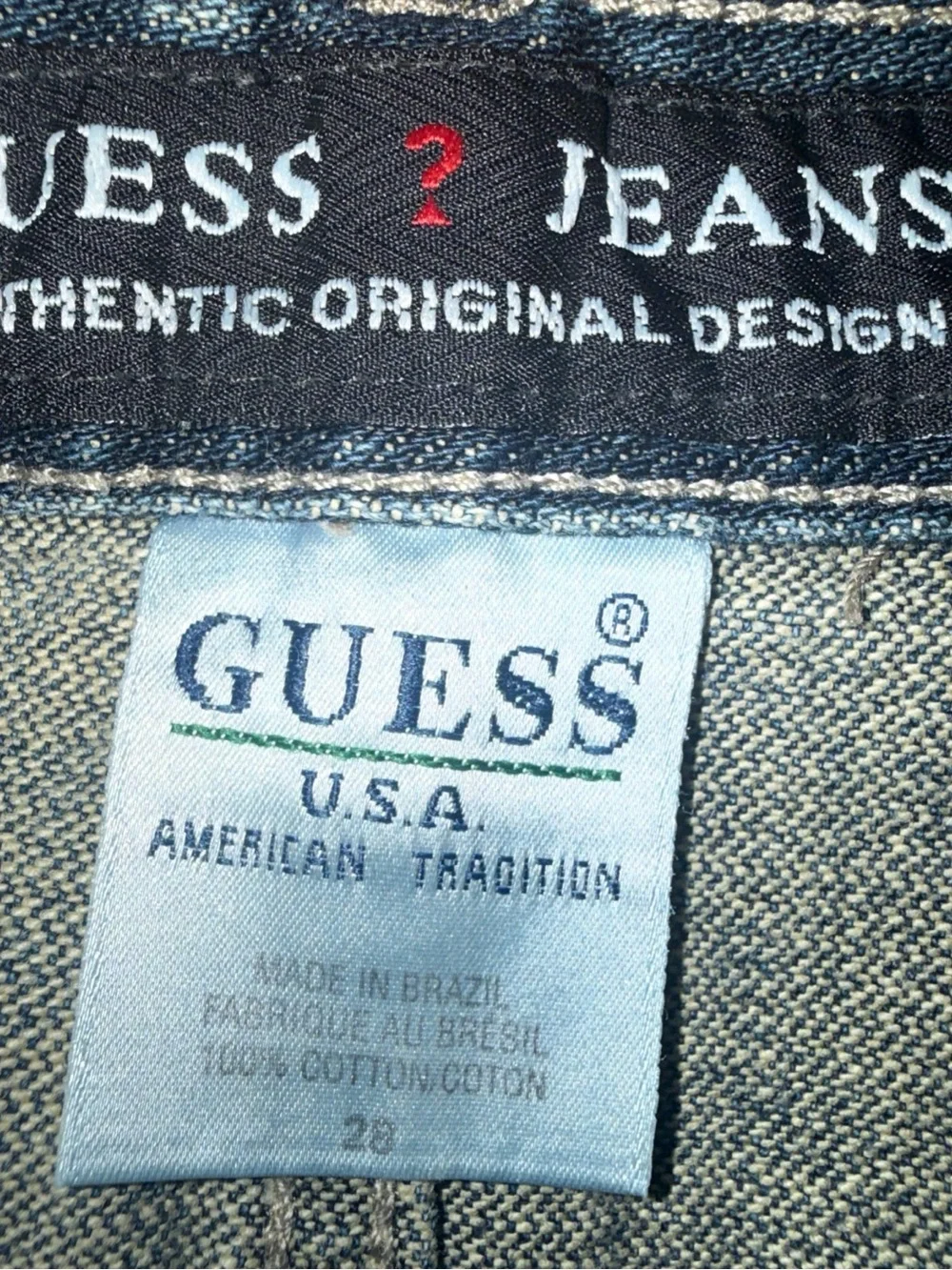 Guess straight silhouette